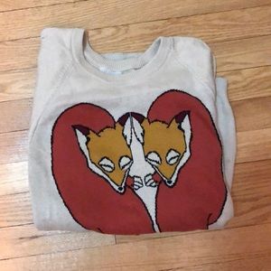 Urban outfitters fox sweater